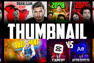 design eyecatching youtube thumbnails that get clicks