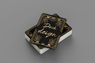 design the best playing card, poker card, and game card