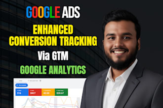 set up google ads enhanced conversion tracking via gtm with ga4