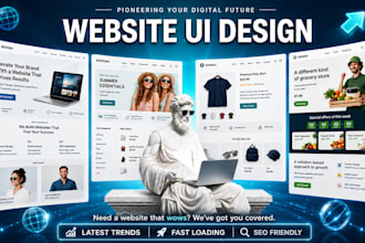 do UX UI design, app design,  website design