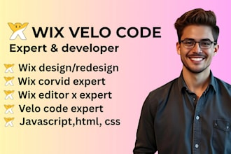 wix velo code expert wix corvid wix editor x wix velo code developer javascript