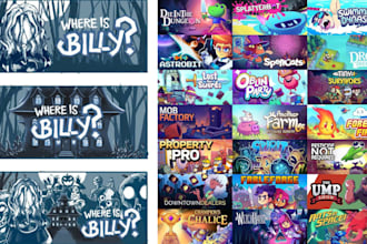 steam capsule, game banner, game art, game ui, game poster for game marketing