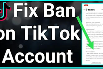appeal to reinstate suspended tiktok account unban tiktok ban