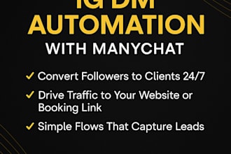 automate your instagram dms using manychat to boost link traffic