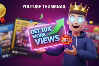 design youtube thumbnails that get clicks and go viral