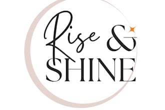 create a luxury monogram logo with timeless style