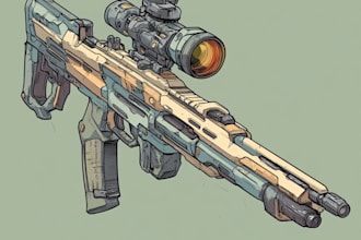 design concept art of weapons for your game
