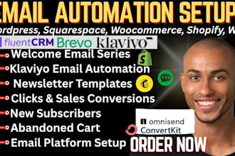 setup squarespace newsletter campaign template design klayviyo email automation