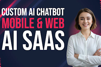 build saas app with ai chatbot as software developer ai saas