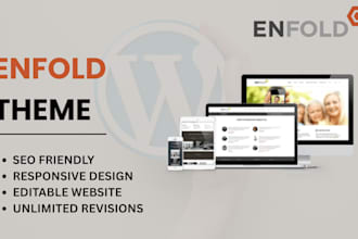 create a responsive wordpress website using enfold theme