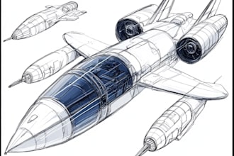 cerate concept art spaceship or vehicle design