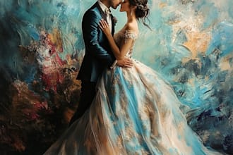 cartoonize your couple portrait