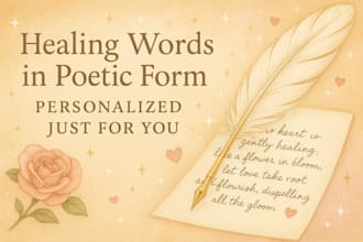 write poetic affirmations and soulful journal prompts