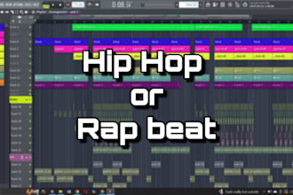 produce professional hip hop beat or rap beat for you