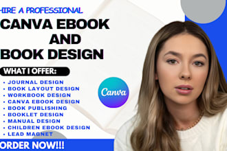 do ebook design canva workbook design journal design worksheet book formatting