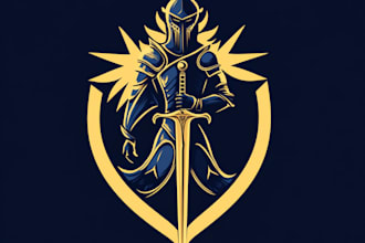 design medieval, fantasy, rpg gaming logo