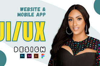 mobile app design using bubble app, adalo, or flutterflow, mobile app design