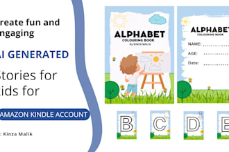 create fun and engaging ai generated stories for kids for amazon kindle accounts