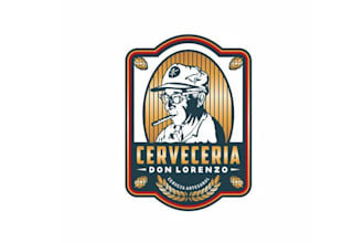design creative unique home brewery logo