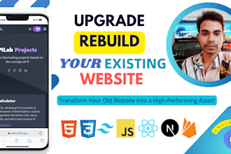 upgrade or redesign your website professionally