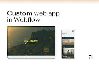 design and develop custom web app