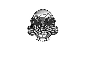 create awesome horse club logo
