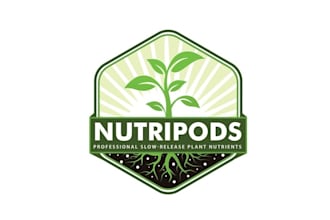 design powerful nutrients logo for a garden company