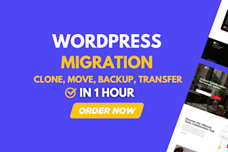 wordpress migration, wordpress clone, move, backup, transfer, migrate wordpress