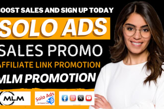 do USA, UK solo ads campaign, clickbank affiliate promotion, MLM link promotion