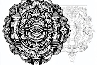 mandala, polynesian, tribal tattoos and sacred geometry
