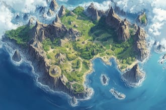 make you a medieval fantasy map