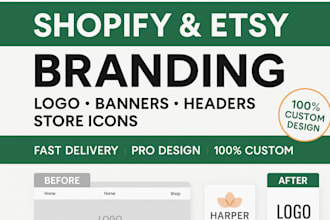do shopify etsy banner logo branding website images header banners hero image