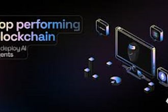 develop smart contract, crypto currency, blockchain bot, wallet, api,explorer