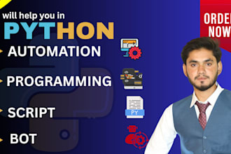 do python automation to automate your tasks and build custom chatbot