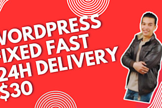fix wordpress errors in 24 hours