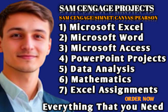 do your sam cengage and ms office projects