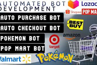 do auto purchase bot pokemon bot target bot popmart bot amazon bot