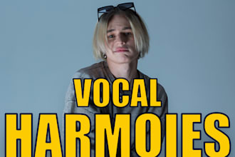 write vocal harmonies and background for your song