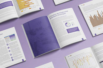 design captivating magazine, brochure and report layouts