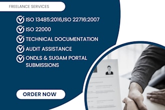 do qms consulting for medical devices, ivd, cosmetics and food