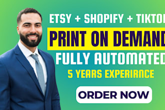 do etsy shop print on demand shopify store etsy seo pod tiktok shop ads printify