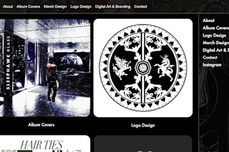 design and build elegant custom websites or digital art with a unique edge