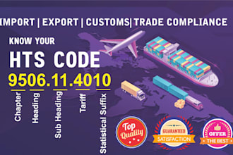 provide import hs code, hts code, calculate tax,customs duty for your product
