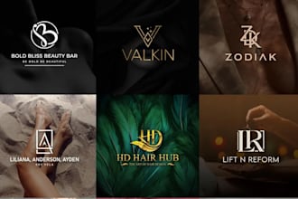 design luxury clothing fashion brand,apparel or bout clothing brand logo for you