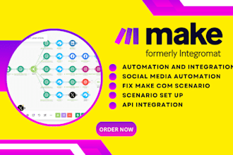 create make com made com make workflow social media automation n8n with vapi ai