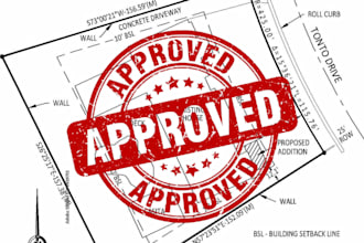 nj, ca, fl, tx, ga, wa, al drawings stamp, land surveying report plan, pe stamp