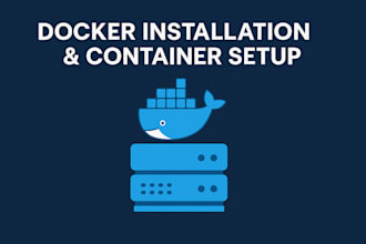 do docker installation and container setup on vps