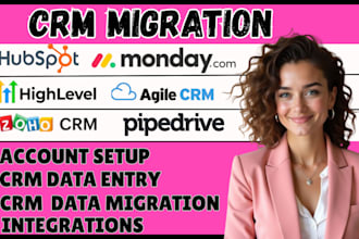 migrate zoho pipedrive to hubspot, salesforce monday crm stackby freshsales
