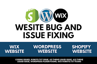 fix mobile layout and responsive issues on your shopify wix wordpress store