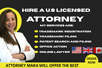 be your US licensed trademark attorney for your brand